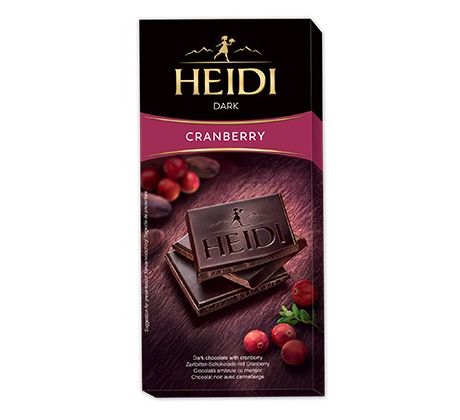 Heidi 80g dark Cranberry