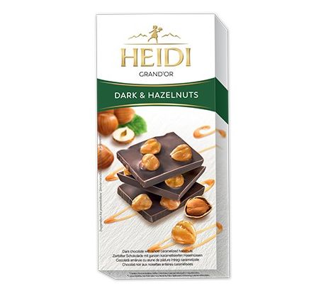 Heidi Grand' Or Dark Whole Hazelnut 100g