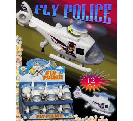 vh Fly Police (cukrovinka + vrtulník) 5g