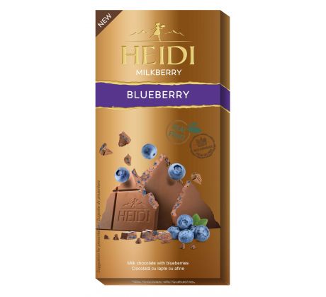 Heidi 80g Milk With Blueberry