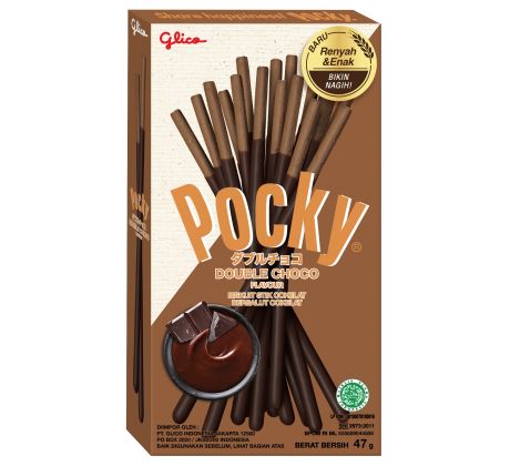 Glico Pocky Double Chocolate 47g