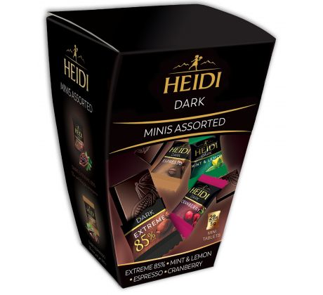 Heidi Dark Mini Assorted 140g