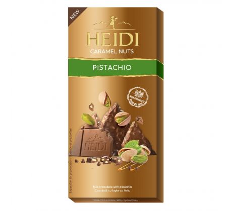 Heidi Caramel Nuts Pistachio 80g