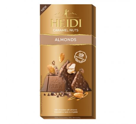 Heidi Caramel Nuts Almonds 80g