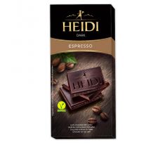 Heidi Dark Coffee Espresso 80g