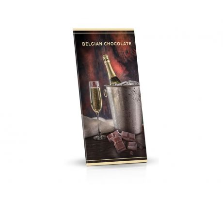 Obálka-Šampanské, Belgická horká čokoláda 100g