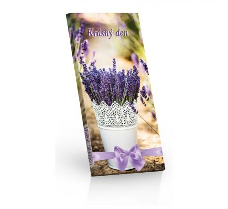 Del.čokolada Levandula 100g mliečna Krásny deň