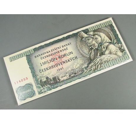 Bankovka s Belgickou čokoládou 60g       1 000 000 Kčs
