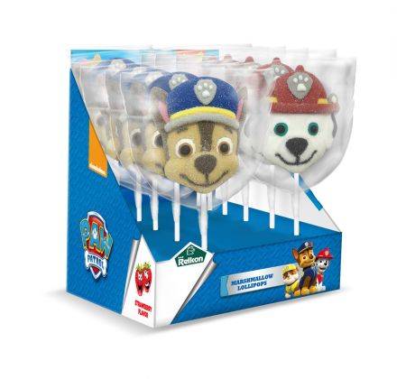Relkon PAW PATROL  Marshmallow lollipop 45g 1/12