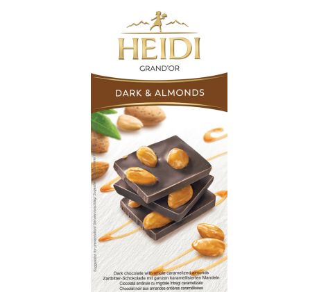 Heidi Grand´Or Horká-Mandľa 100g