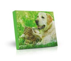 Čokolodičky Pes s mačkou 125g  (Puzzle)