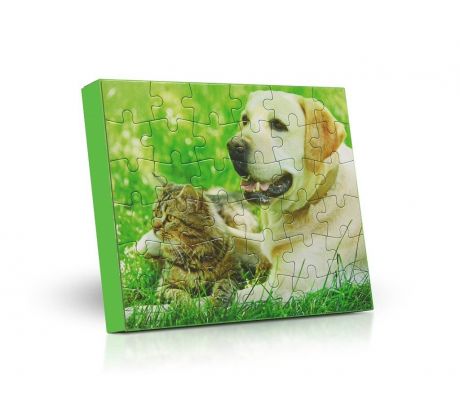 Čokolodičky Pes s mačkou 125g  (Puzzle)