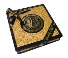 Bolci drevená dóza zlatá 170g