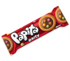Papita Party Mliečna 63g Červená