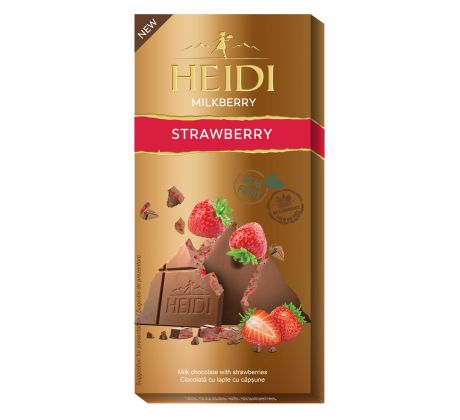 Heidi 80g Milk With Strawberry