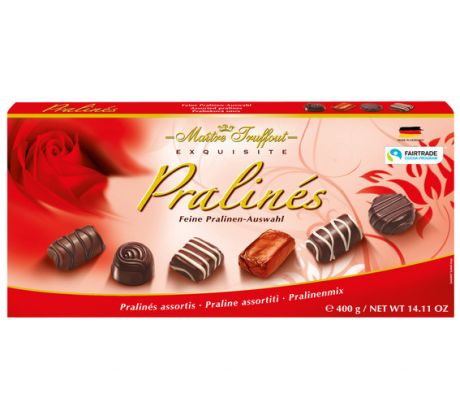 Maitre Truffout Pralinky 400g viac druhov