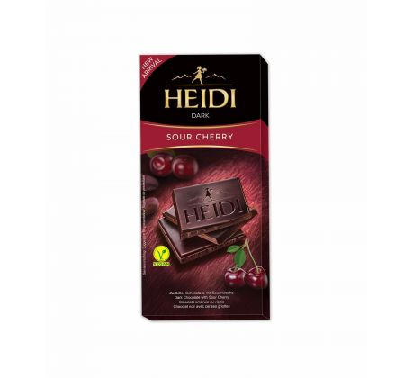 Heidi Dark Sour Cherry 80g