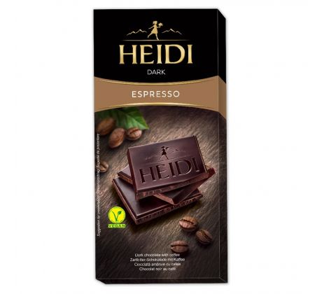 Heidi Dark Coffee Espresso 80g