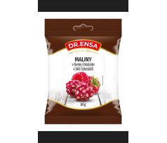 Dr. Ensa Maliny v bielej čokoláde 80g