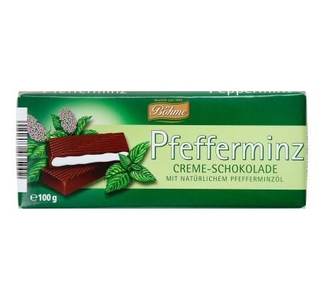 Čokoláda Böhme Mentol 100g