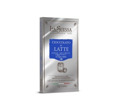 La Suissa DIA Čokoláda 75g Mliečna 6/2025