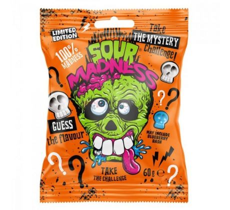 Cukríky - Sour Madness Oranžové 60g