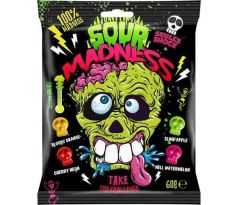 Cukríky - Sour Madness Čierne
