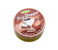 Cukríky Fine Drops Kávové 200g