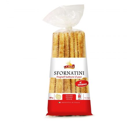 Tyčinky Sfornatini 200g Sezamové