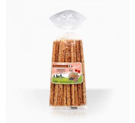 Tyčinky Stiratini 250g Mak, Ľan a Sezam