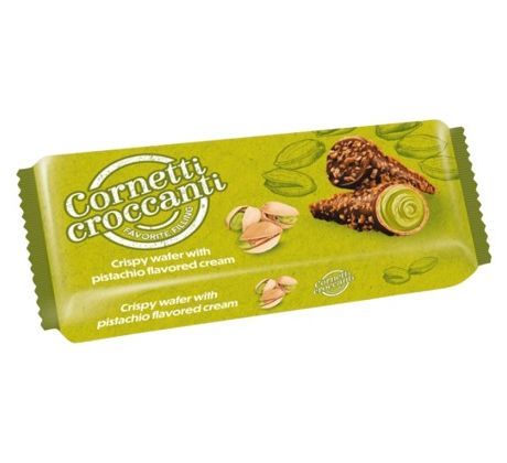 Cornetti Croccante - Pistáciové 100g