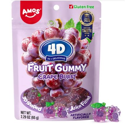 4D Želé Amos Hrozno 65g
