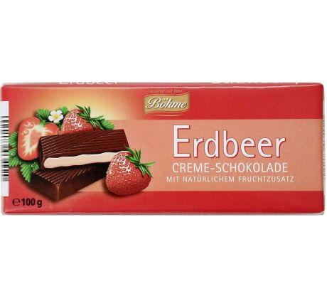 Čokoláda Böhme Jahodová 100g