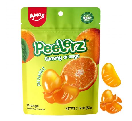 Želé Amos Peelerz Pomaranč 65g