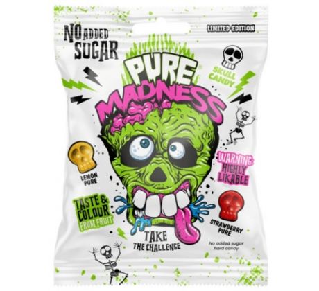 Cukríky - Sour Madness Pure, Biele 60g