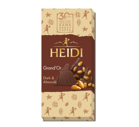 Heidi Grand'Or Horká-Mandľa 100g